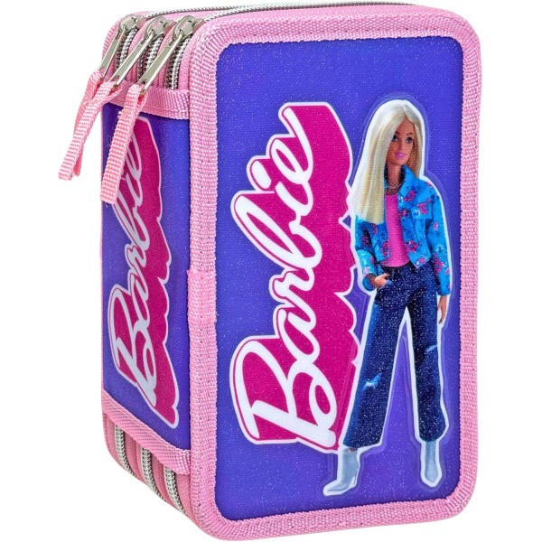 Barbie | Astuccio 3D 3 Scomparti Bambina, Per...