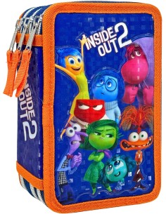 Inside Out | Astuccio 3D 3 Scomparti Bambini, Per Inside...