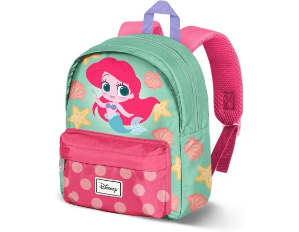 Principesse | Zaino zainetto bambina prescolare per l'asilo o il tempo libero principesse princess ariel, 27 cm