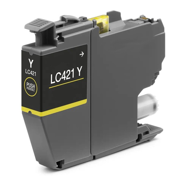 CARTUCCIA COMPATIBILE Brother LC421XL Giallo...