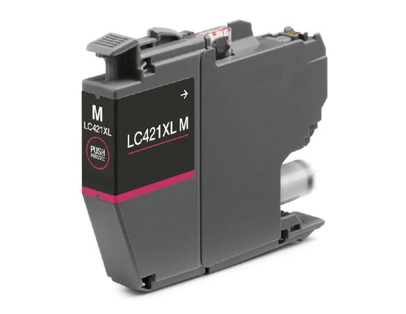 CARTUCCIA COMPATIBILE Brother LC421XL Magenta Cartuccia Compatibile per DCP-J1050DW,J1140DW,MFC-J1010D