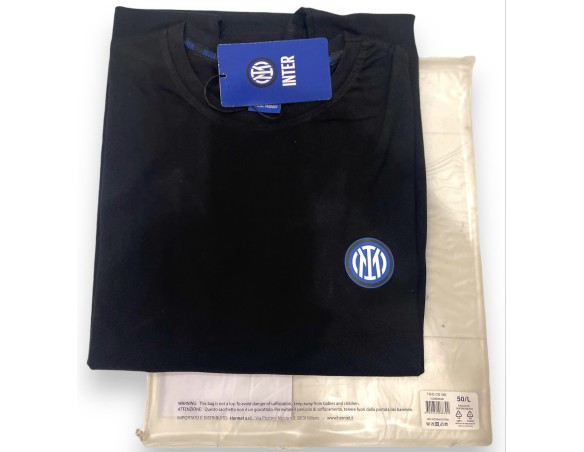Inter | T shirt Underwear Ufficiale Inter Intimo Bambino Ragazzo Uomo Blu Nera nuovo logo