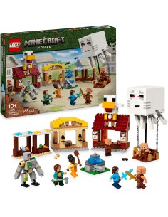 LEGO Minecraft Attacco al Villaggio del Ghast-Pallone,...