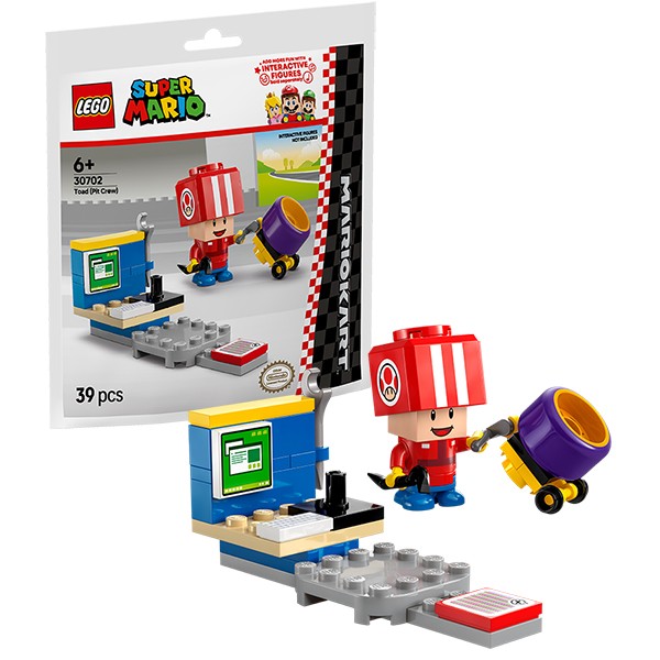 LEGO SUPER MARIO MARIO KART : TOAD (PIT STOP)...