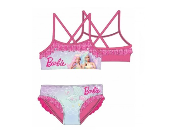Barbie | SWIM BIKINI COSTUME MARE FEMMINUCCIA BARBIE dalla 4 alla 10 anni