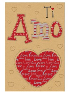 Legami ! BIGLIETTO D'AUGURI - BIGLIETTO D'AUGURI - TI AMO...