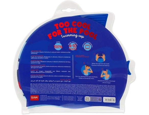 Legami - Cuffia da Nuoto - Too Cool for The Pool shark squalo