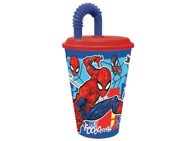 Spiderman | BICCHIERE CON CANNUCCIA SPIDERMAN 430ML 83530