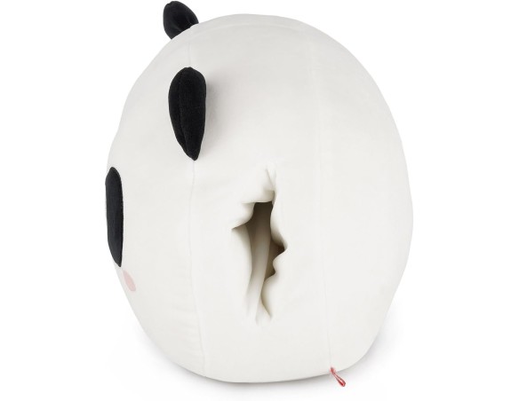 Legami - Cuscino Super Soft! Tema Panda, Apertura Scaldamani, Super Soffice, Idea Regalo, 34x26 cm
