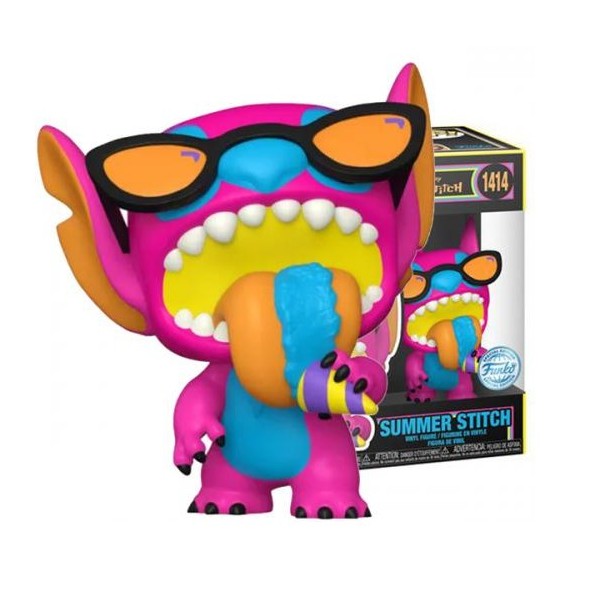 Funko Pop 1414 - Summer Stitch Black Light -...