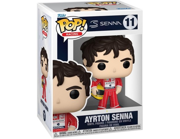 Funko Pop! Racing: McLaren - Ayrton Senna - (11) Figura in Vinile da Collezione - Idea Regalo - Merchandising Ufficiale - Gioca