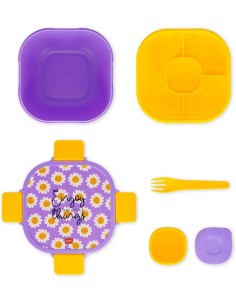 Legami - Contenitore Porta Pranzo, Lunch Box, 1 Forchetta...