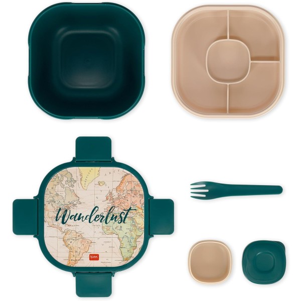 Legami - Contenitore Porta Pranzo, Lunch Box, 1...