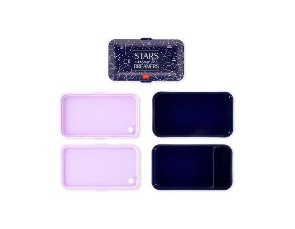 Legami - Porta Pranzo, Lunch Box con 3 Posate Incluse, Contenitore Porta Pranzo, Capacità 1200 ml, a Prova di Perdite, Adatto a