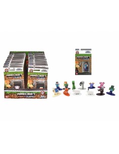 MINECRAFT BLISTER PERSONAGGI CM 4 61002 MINECRAFT