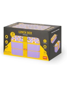 Legami - Porta Pranzo, Lunch Box con 3 Posate Incluse,... 2
