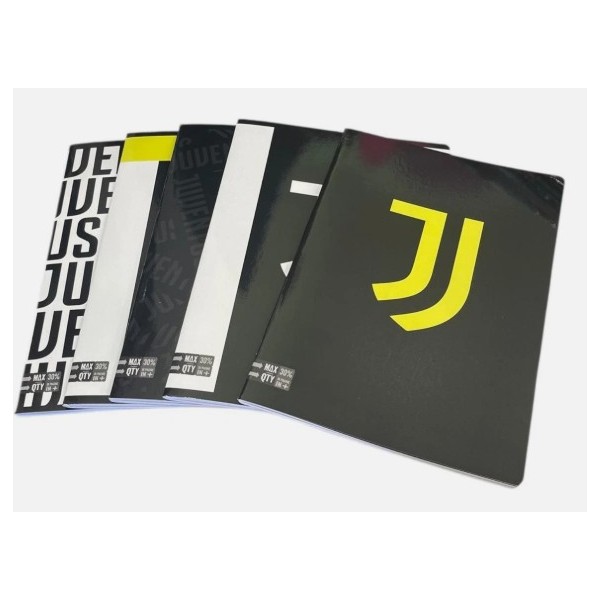 Quaderno maxi Juventus formato a4 rigatura 10MM...