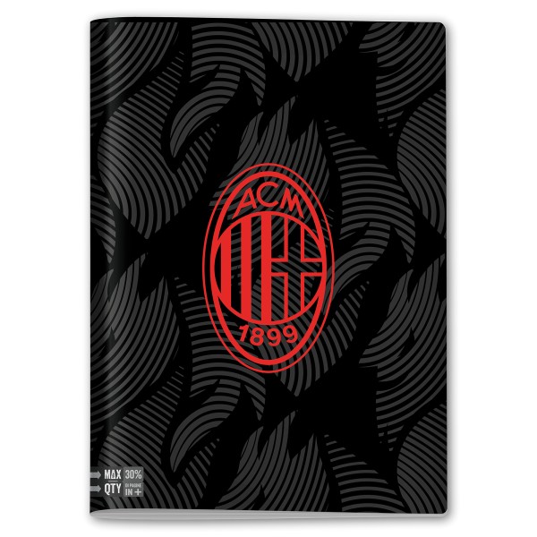 Quaderno maxi Milan formato a4 rigatura 1 Rigo...