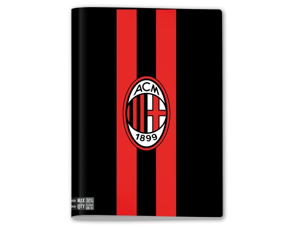 Quaderno maxi Milan formato a4 rigatura 1 Rigo E 5 MM quadrettino rigo