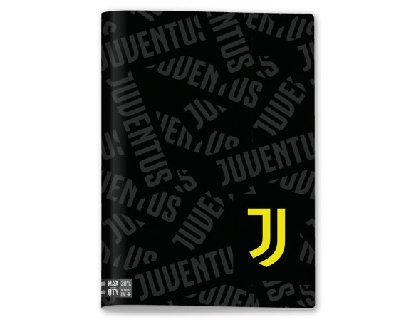 Quaderno maxi Juventus formato a4 rigatura 10MM E 5 MM quadrettino quadrettone