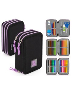 Julian Ross Nero viola - Astuccio triplo riempito 45...