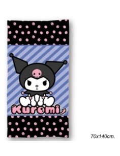 Kuromi | Telo mare 70x140cm Hello kitty kuromi