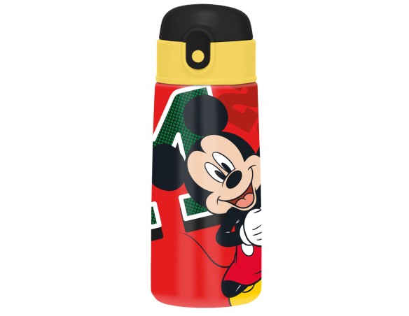 Topolino | BORRACCIA BOTTIGLIA TERMICA BOTTLE KID 460 ML. CON CANNUCCIA TOPOLINO MICKEY