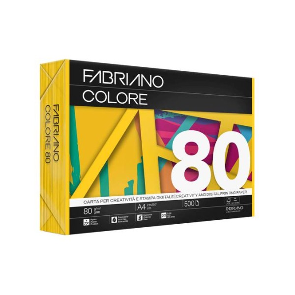 RISMA FabrianoColore - A4 - 80 gr - colori...