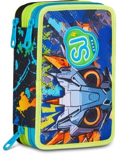 Seven | SJ GANG STYLE JAM GANG Astuccio Scuola 3 Zip Led...