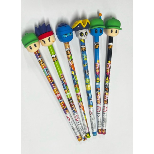 Matita con topper microiniezione STUMBLE GUYS...