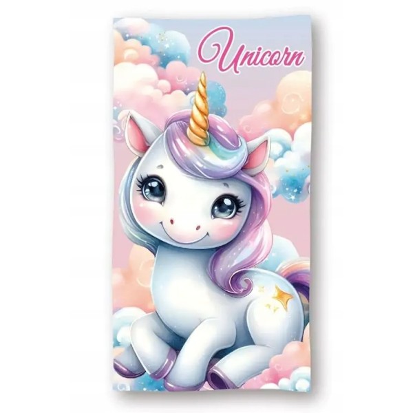 Unicorno | TELO MARE UNICORNO  BIMBA BAMBINA...