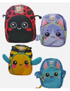 ZAINO ASILO BAMBINO BIMBO ZAINETTO TINTA UNITA KIDS BASIC...