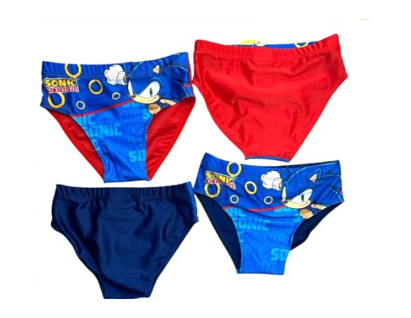 Sonic | Slip Costume Da bagno bimbo bambino maschietto Sonic