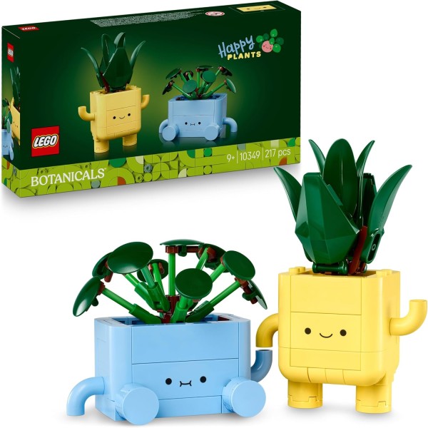 LEGO 10349 Botanicals Piantine Felici - Kit di...