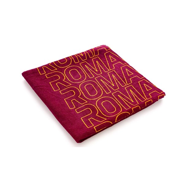 Roma | Telo Mare Spugna Roma ufficiale 70x140 cm