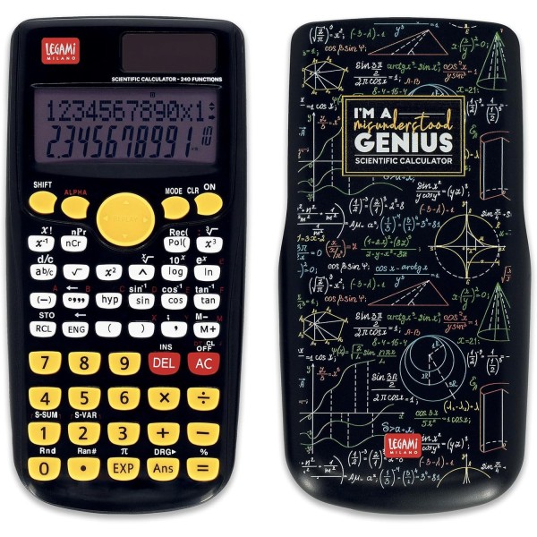 Legami - Calcolatrice Scientifica Count On Me,...