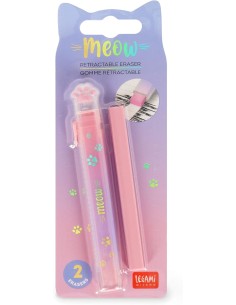 Legami - Gomma Rettrattile Meow, Gomma per cancellare, 1...