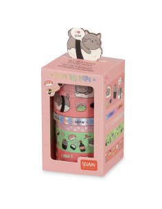 Legami - Nastri Adesivi Di Carta Tape By Tape Sushi Cats...