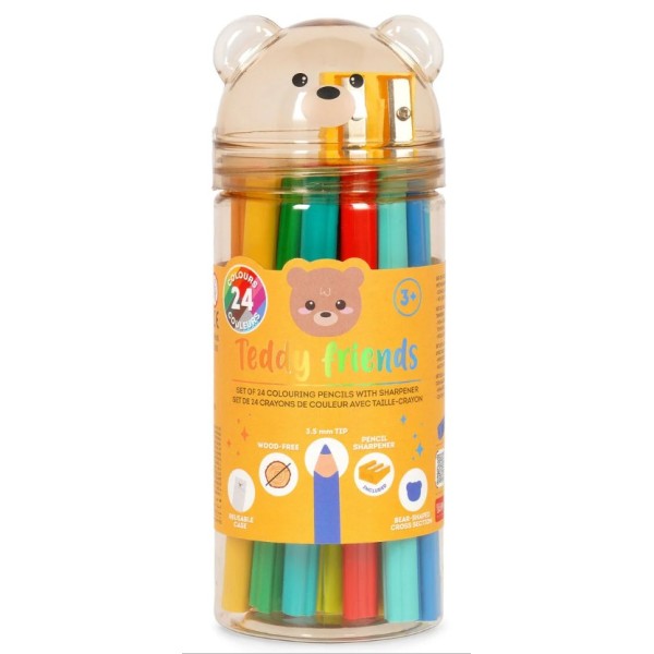 Legami - Set di 24 Matite Colorate con...