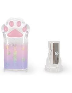 Legami - Temperino con Contenitore Meow, Temperamatite, a...