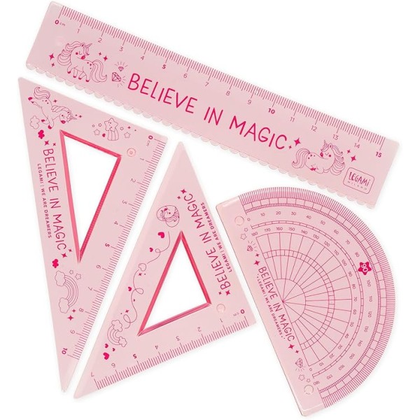 Legami - Set di Geometria, Set con Righello da...