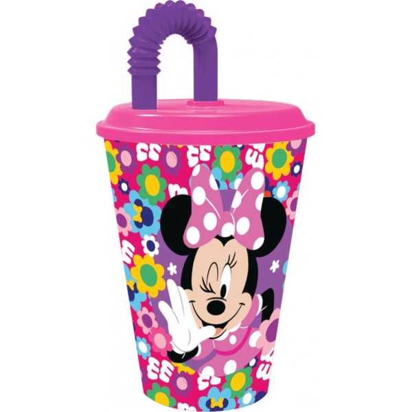 Minnie | BICCHIERE CON CANNUCCIA MINNIE 430ML...