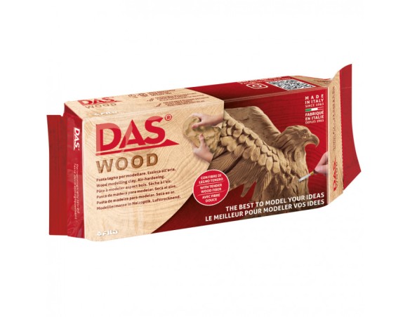PASTA DA MODELLARE PANETTO DAS WOOD FILA LEGNO Formato: 350 gr.