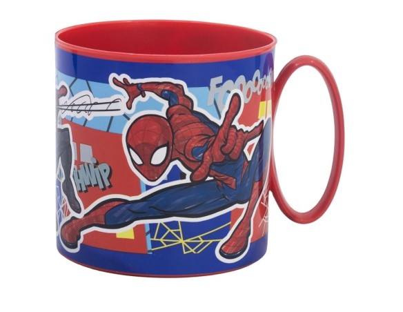 Spiderman | TAZZA SPIDERMAN 350 ML IN PLASTICA 2 MIN MAX MICROONDE
