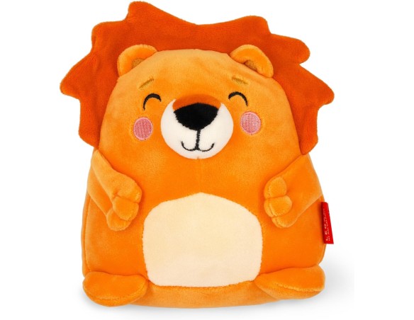 Legami - Peluche Plush Super Soft!, Tema Lion, Leone Formato Mini, con Carta d'Identità personalizzabile, Sta in Piedi da Solo,
