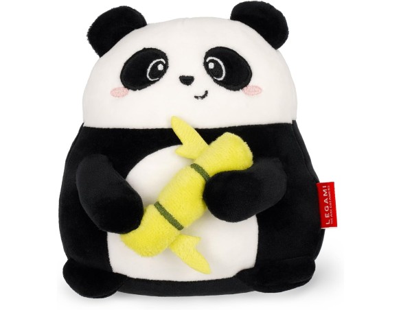 Legami - Peluche Plush Super Soft!, Tema Panda, Formato Mini, con Carta d'Identità personalizzabile, Sta in Piedi da Solo, 14x1