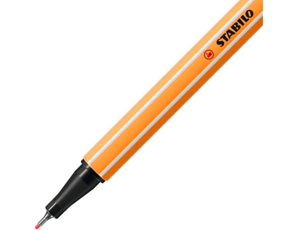 Rotolo Stabilo point 88 - Fineliner - Rollerset con 25 Colori assortiti