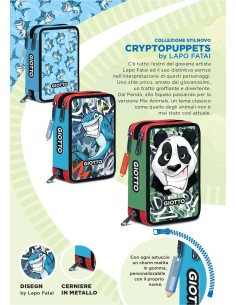 Giotto 25 Astuccio tre 3 Zip stilnovo cryptopuppets by... 2