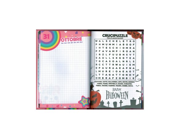 Julian Ross Diario Sirena Scuola Bambini – 12 Mesi, 320 Pagine, Formato Standard 14,8x21 cm, Non Datato
