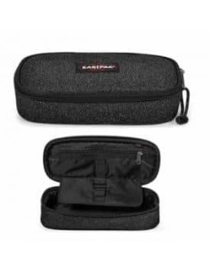 Astuccio Eastpak Oval Spark Black Nero glitterato 2